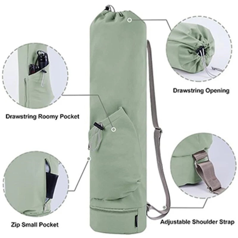 Water Resistant Yoga Mat Shoulder Bag