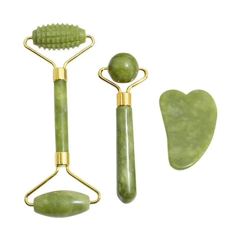 Stone Face Roller Massage Therapy