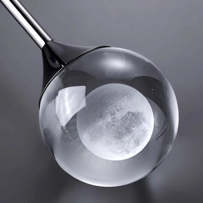 lazer Engraved Lunar Pendant Hanging Lamp