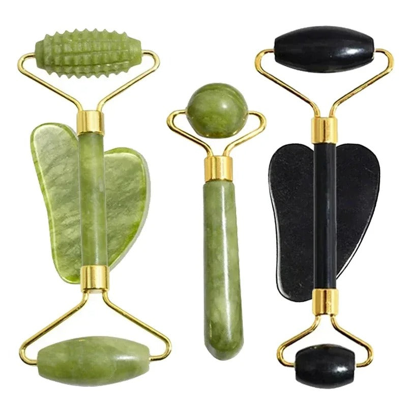 Stone Face Roller Massage Therapy